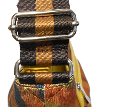 Furbabies Bengal cat Original Portrait Drawing Printed Canvas Large Shoulder Bag