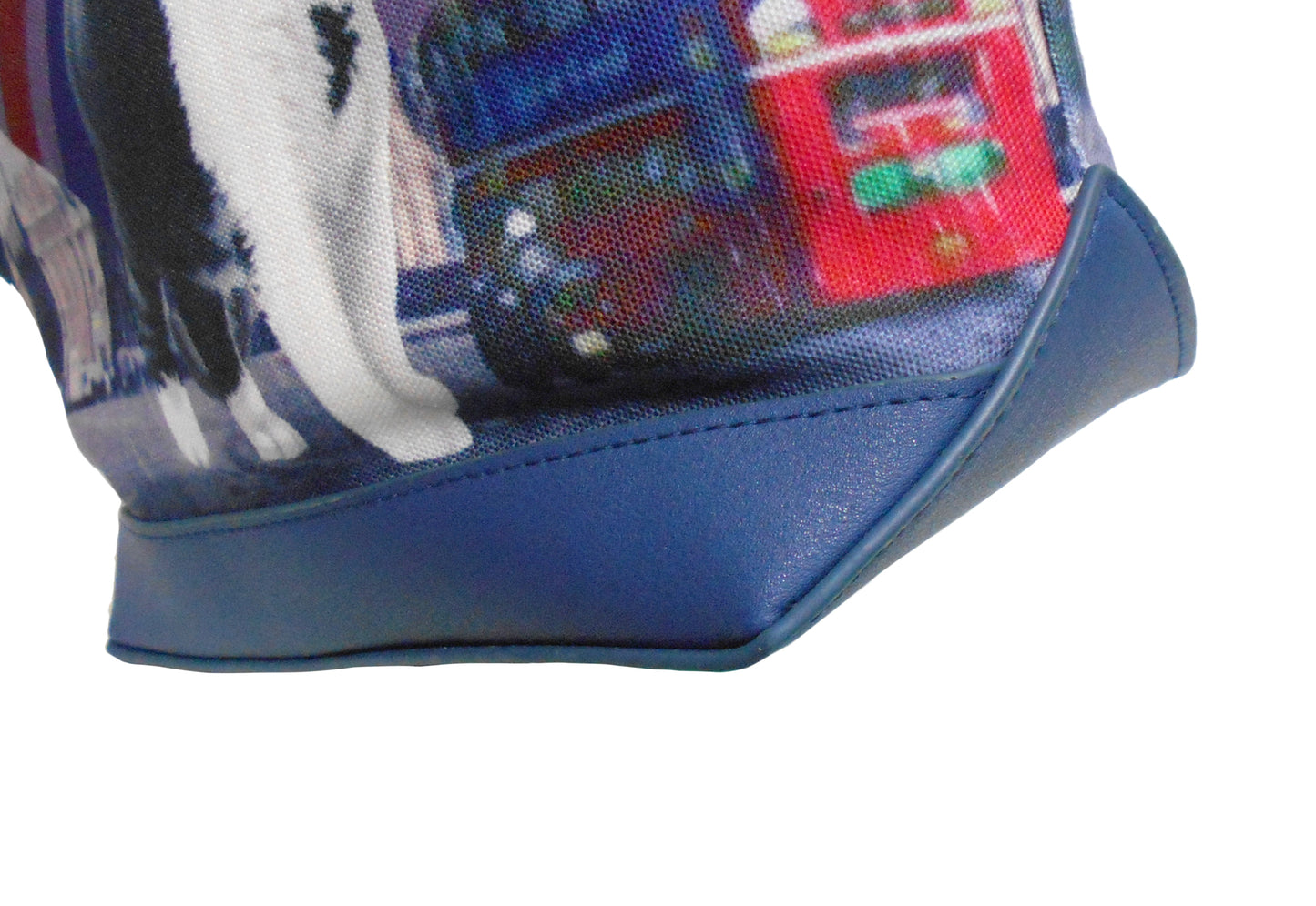 Furbabies British Shorthair Original Portrait Drawing Printed Canvas Medium Shoulder Bag