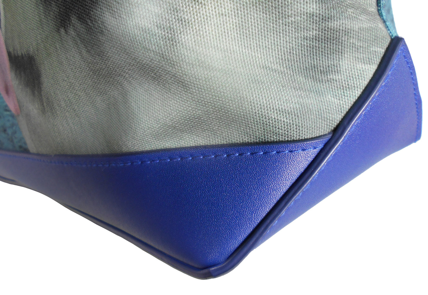 Furbabies Husky Original Portrait Drawing Printed Canvas Large Tote Bag