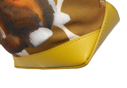 Furbabies Exotic Shorthair Original Portrait Drawing Printed Canvas Medium Shoulder Bag