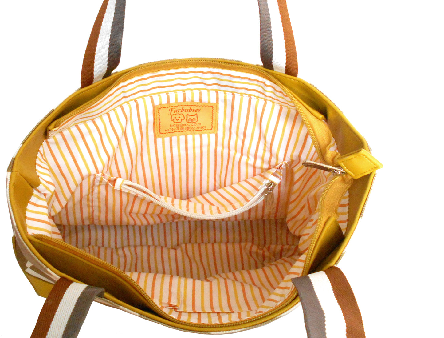 Furbabies Exotic Shorthair Original Portrait Drawing Printed Canvas Medium Tote Bag