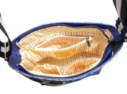 Furbabies Ragdoll Cat Original Portrait Drawing Printed Canvas Medium Shoulder Bag