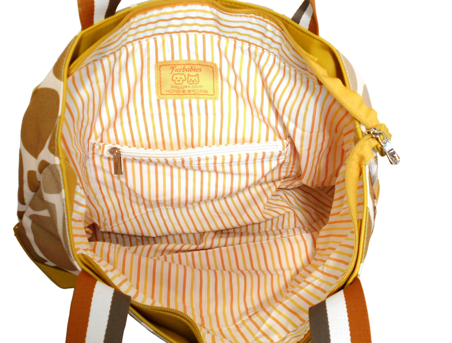 Furbabies Exotic Shorthair Original Portrait Drawing Printed Canvas Large Tote Bag