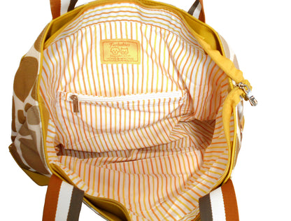 Furbabies Exotic Shorthair Original Portrait Drawing Printed Canvas Large Tote Bag