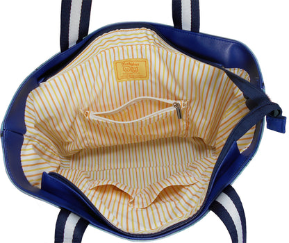 Furbabies Husky Original Portrait Drawing Printed Canvas Large Tote Bag