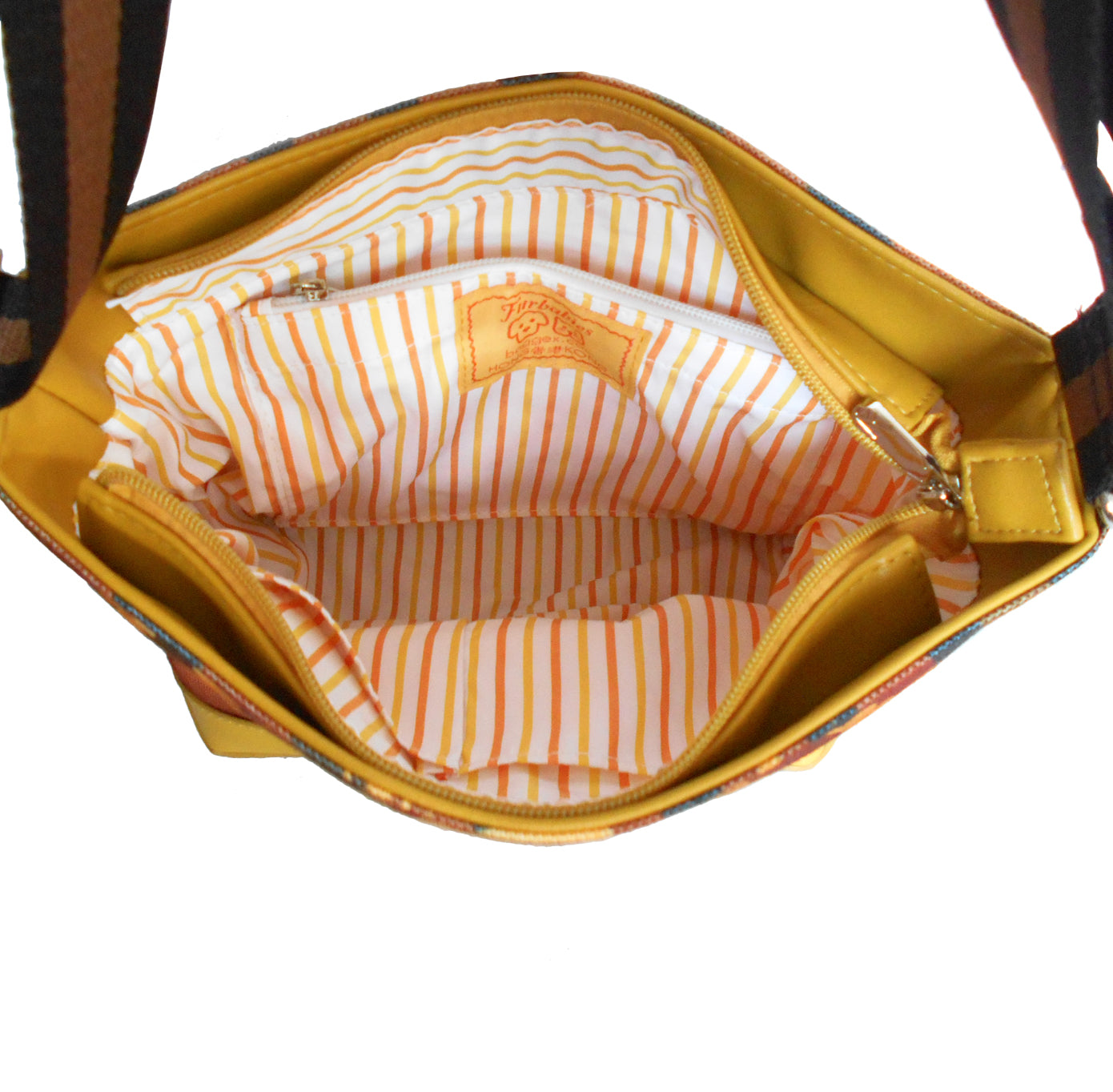 Furbabies Bengal cat Original Portrait Drawing Printed Canvas Medium Shoulder Bag