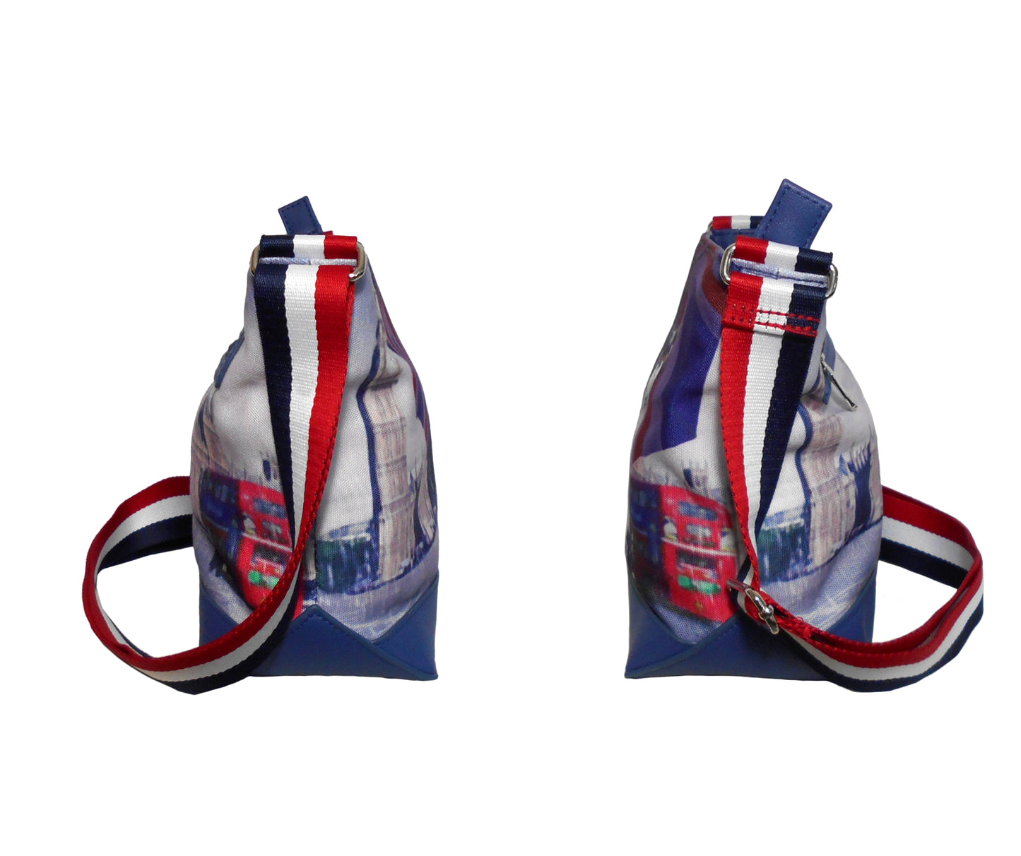 Furbabies British Shorthair Original Portrait Drawing Printed Canvas Medium Shoulder Bag