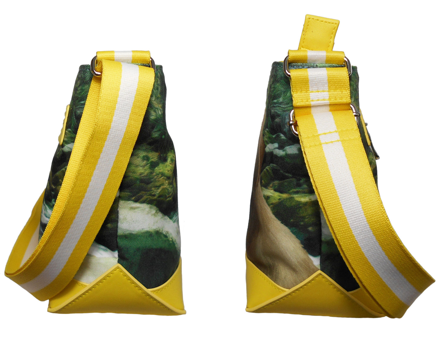 Furbabies Labrador Retriever Original Portrait Drawing Printed Canvas Medium Shoulder Bag