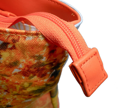 Furbabies Yorkshire Terrier Original Portrait Drawing Printed Canvas Medium Tote Bag