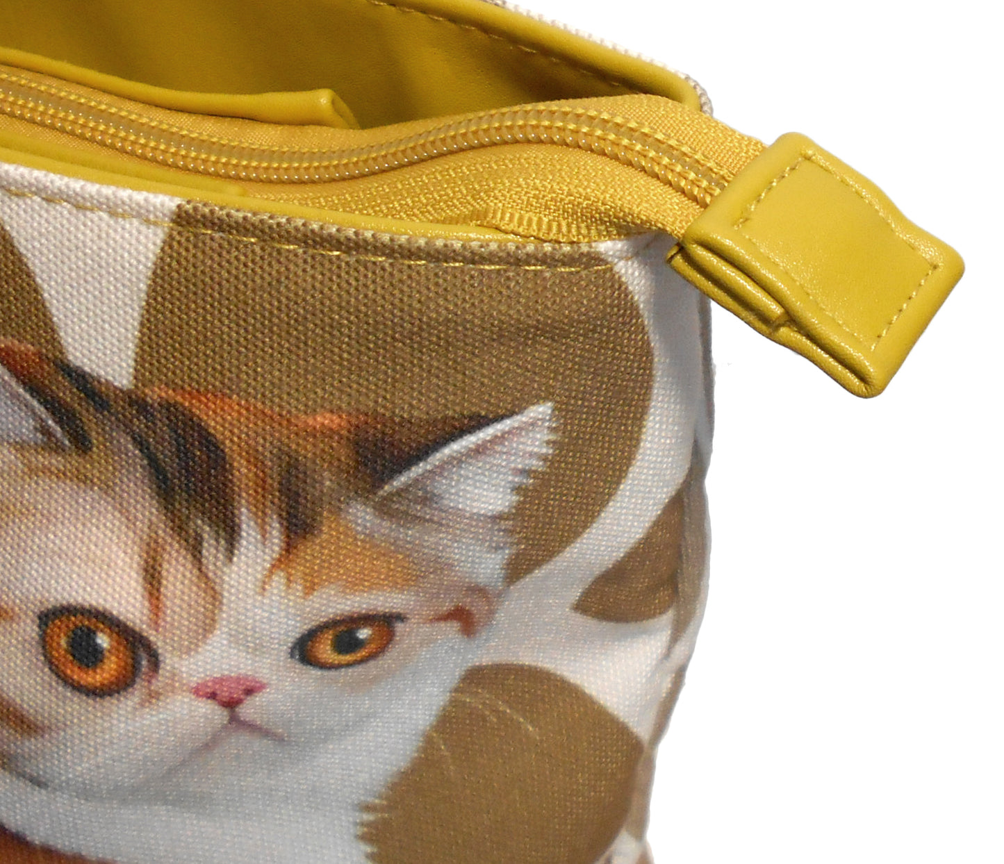 Furbabies Exotic Shorthair Original Portrait Drawing Printed Canvas Medium Tote Bag