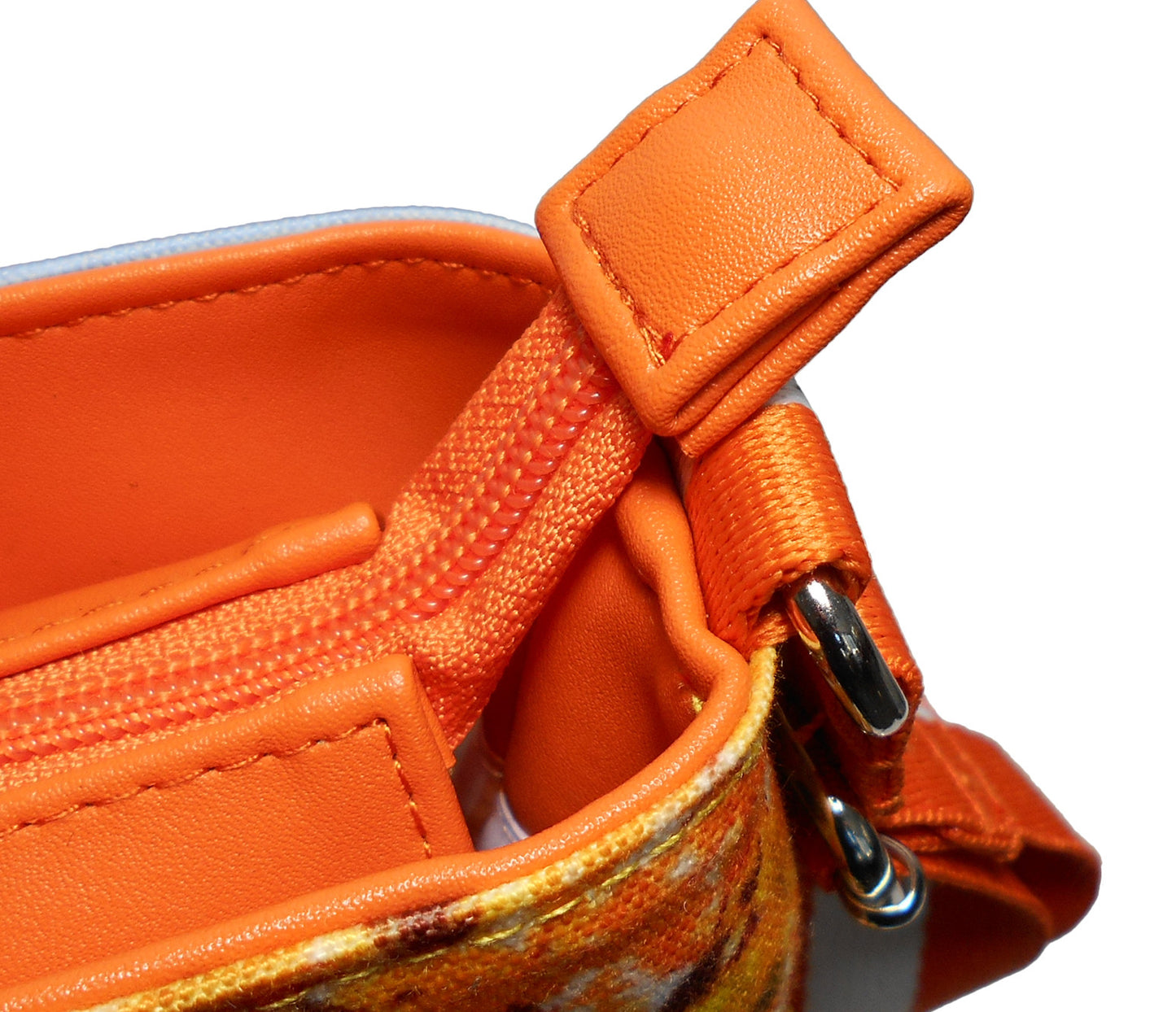 Furbabies Yorkshire Terrier Original Portrait Drawing Printed Canvas Large Shoulder Bag