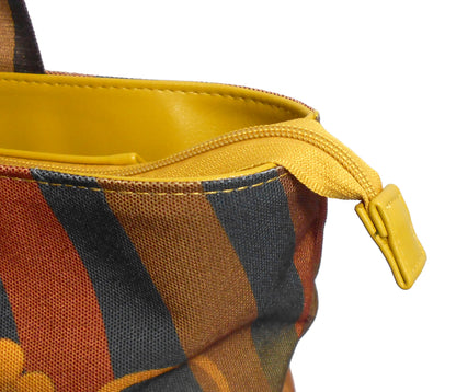 Furbabies Bengal cat Original Portrait Drawing Printed Canvas Medium Tote Bag