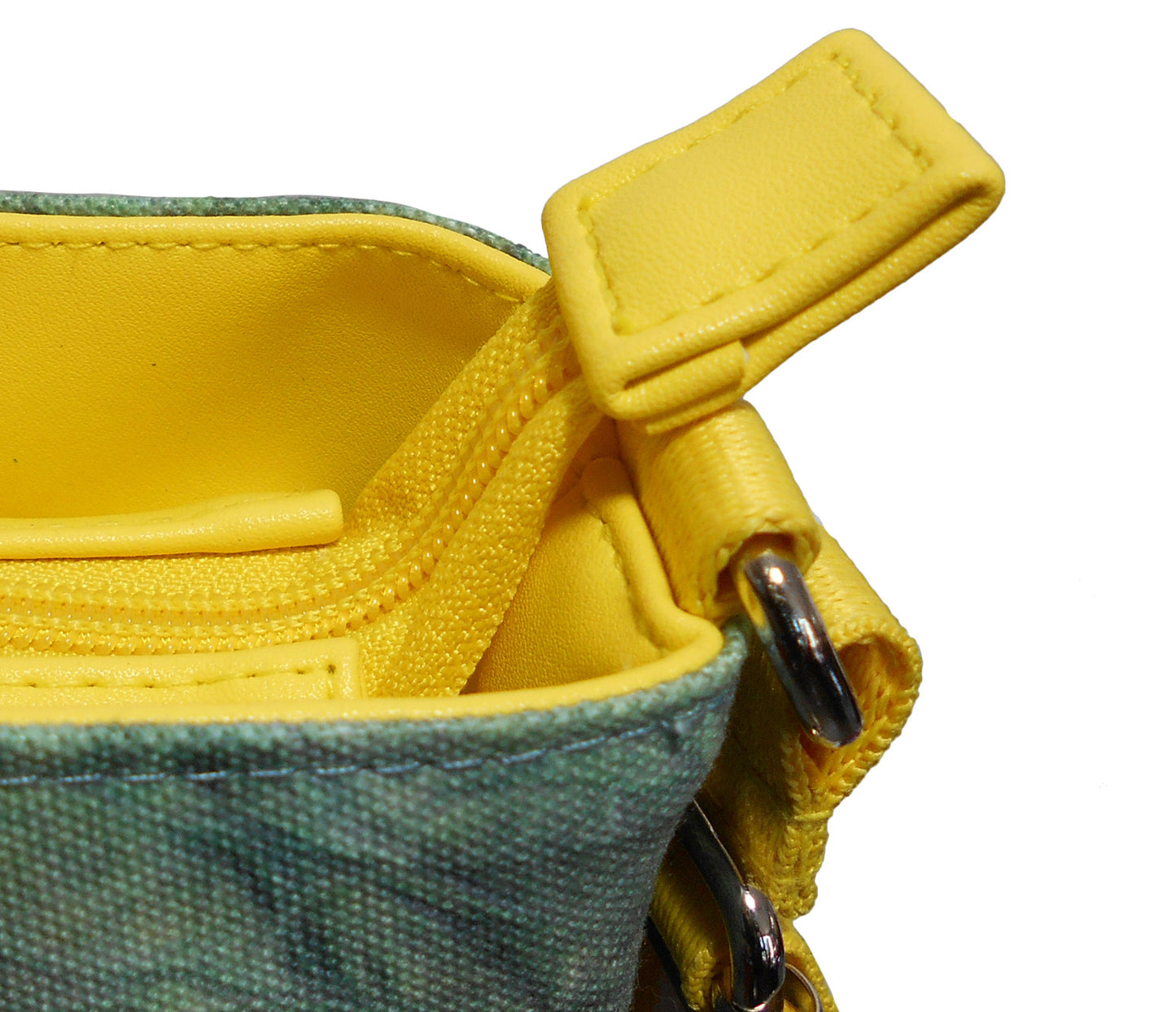 Furbabies Labrador Retriever Original Portrait Drawing Printed Canvas Medium Shoulder Bag