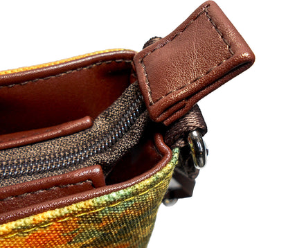 German Shepherd Original Portrait Drawing Printed Canvas Medium Shoulder Bag