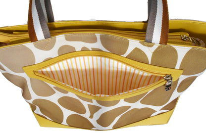 Furbabies Exotic Shorthair Original Portrait Drawing Printed Canvas Medium Tote Bag