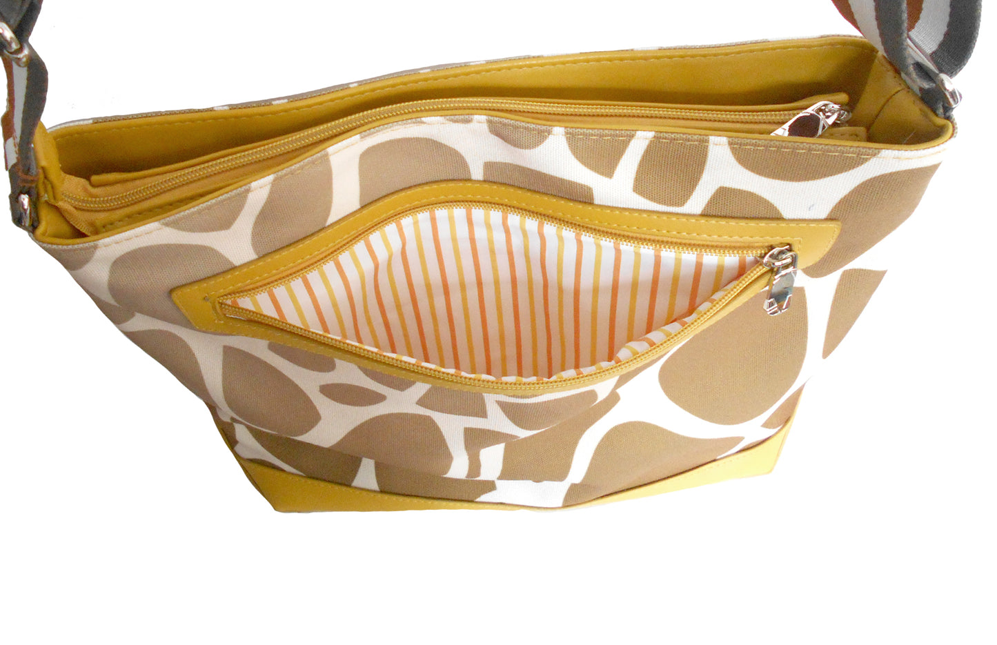 Furbabies Exotic Shorthair Original Portrait Drawing Printed Canvas Large Shoulder Bag