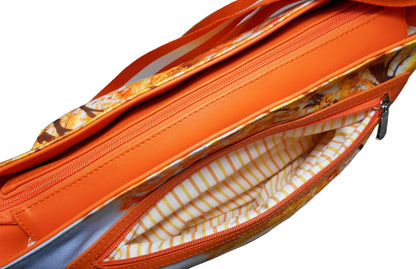 Furbabies Yorkshire Terrier Original Portrait Drawing Printed Canvas Large Shoulder Bag