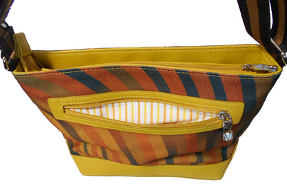 Furbabies Bengal cat Original Portrait Drawing Printed Canvas Medium Shoulder Bag